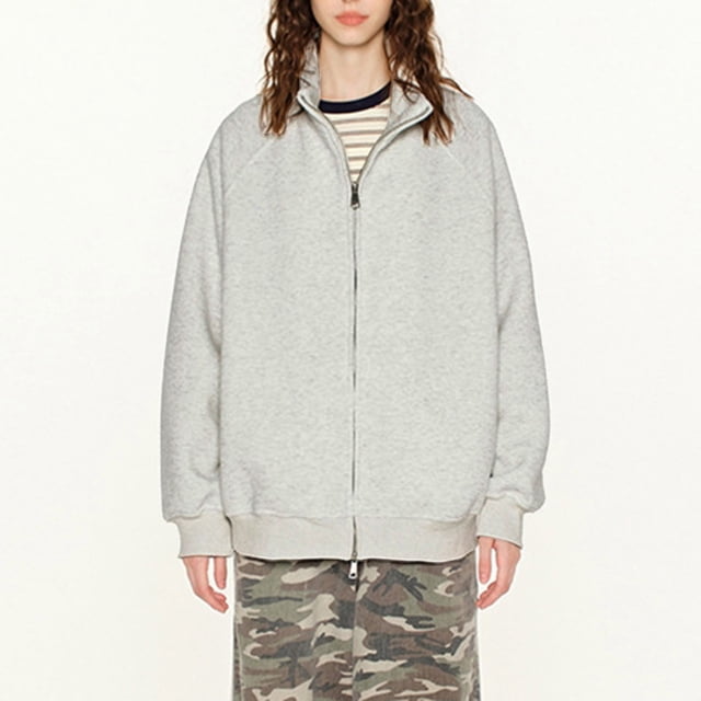 MKLEKYY Veste Matelassée à Enfiler pour Femmes Automne Cardigan Version Hommes et Femmes Hauts Polyvalents Décontracté Double Fermeture Éclair Tendance
