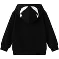 thumbnail image 4 of Sudadera con capucha Marvel Venom con cremallera para niños de 3 a 4 años, color negro, 4 of 6