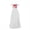 White, variant on Mexican Embroidered Dress for Women Traditional Off Shoulder Split Ruffle Fiesta Dresses Casual Cinco de Mayo Outfit M Red