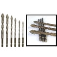 thumbnail image 5 of Four-Flute Sawtooth Drill Bit, Multifunction Serrated Concrete Drill Bit, Skewed Head Ceramic Tile Glass Concrete Stainless Steel Drill Bit, 5 of 8