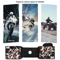 thumbnail image 6 of Uorisanigo ATV Tank Bag Waterproof ATV Saddle Bag Pouch Oil Bags Brown Cow Print Motorcycle Saddlebags Accessories Storage Pack for Polaris Sportsman Grizzly Bicycle ATVs, 6 of 7
