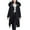 Black, variant on "Aayomet Long Winter Coats For Women Women's Wool Coat with Notch Collar,Navy XL"