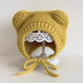 thumbnail image 4 of Yoyauz Baby Knit Winter Cap Baby Newborn Toddler Autumn Cute Earmuff Cotton Lined Beanie Suitable for Boys and Girls, 4 of 10
