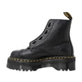 thumbnail image 2 of Dr. Martens Sinclair Black Milled Nappa Amphibian Black (Women's), 2 of 3