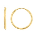 thumbnail image 1 of Arracadas Tubulares Lisas Oro 10 K Joyeria M De Leon Arracadas Tubulares Lisas, 1 of 2