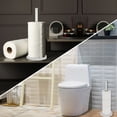 thumbnail image 4 of White Toilet Paper Holder Stand, 4 of 8