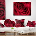 thumbnail image 4 of Designart 18" x 18" Red Polyester Throw Pillow, 4 of 5