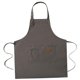 thumbnail image 4 of Delantal multifuncional, delantal de jardinería para carpintería, delantal de cocina con correa ajustable, delantal de trabajo para hornear cerámica, Gris, 4 of 10