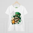 thumbnail image 2 of Strange and Cozy St. Patrick's Dead But Lucky Women's Cotton Tee, S - 3XL, 2 of 4