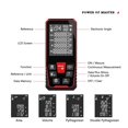 thumbnail image 5 of Digital Ranfinder Portable Handheld Distance Tester Backlit LCD Ran Finder Measure Area Volume Pythagorean ,Easy to Use, 5 of 7