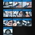 thumbnail image 2 of Outoloxit Easy Installation Snow Chains Universal for Cars Trucks and Trailers Anti-Skid Tire Chains for Winter Driving Fits 13-19 Inch Wheels, 2 of 7