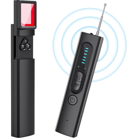 Hidden Camera Detector, 2026 AI Upgraded Spy Camera Finder | 5 Sensitivity Levels 4 Detection Modes, 25H Working Time, Signal Scanner Device Finder for Hotel Car Office Home Travel