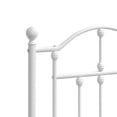 thumbnail image 4 of vidaXL Metal Headboard White 150 cm, 4 of 4