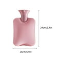 thumbnail image 2 of Wuztai 1L Hot Water Bottle, PVC Warm Compress for Belly and Hands, Reusable Heat Therapy Bag, 2 of 2