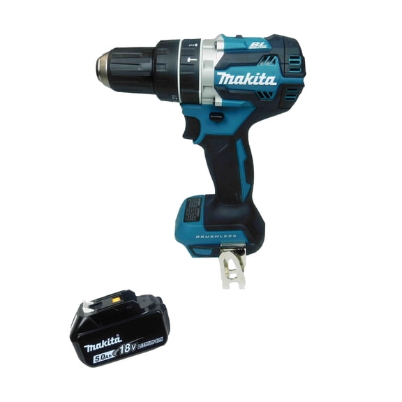 Makita XPH12Z 18V LXT Cordless 1/2" Hammer Driver-Drill with 5.0Ah Battery