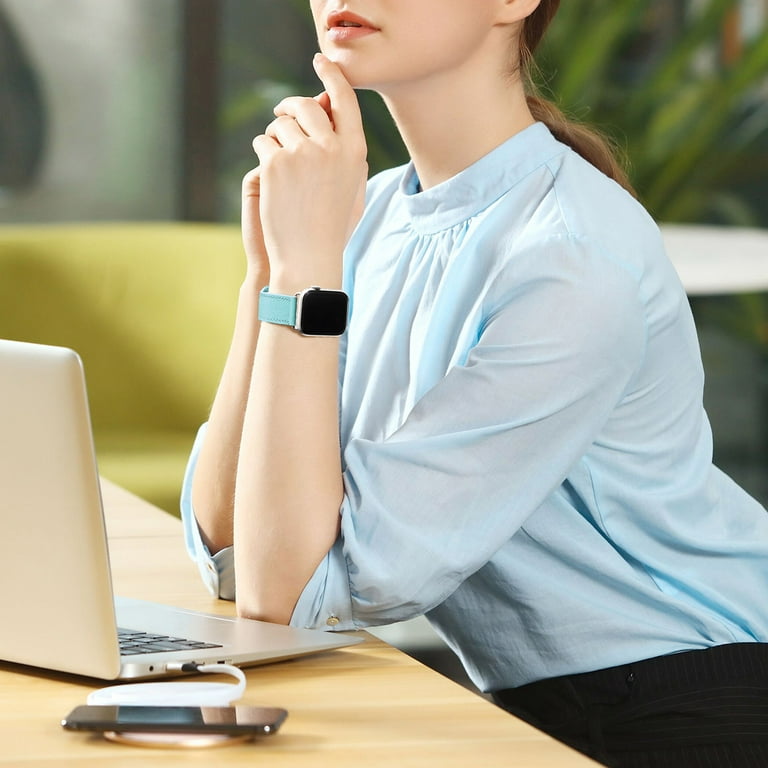 Apple watch online band tiffany blue