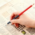thumbnail image 4 of 24 Pieces Red and Blue Colored Pencils Double Ended Checking Pencils Bulk Pre Sharpened Erasable 2 HB for Checking Map Coloring Tests Grading for Office Teacher, 4 of 6