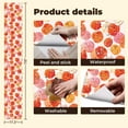 thumbnail image 4 of Peel and Stick Wallpaper Contact Paper Layered sand dollar orange coral pink Great for beach Self Adhesive and Removable 17.7in x 118in, 4 of 8