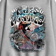 thumbnail image 2 of Marvel - Miles Morales Graffiti Cover - Women's Oversized Fleece Hoodie Sweatshirt, 2 of 4