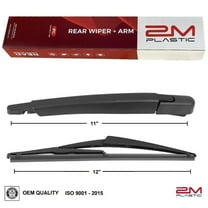 2M PLASTIC 1510185 Rear Wiper Arm & Blade Wiper Blade 0.8"