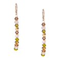 thumbnail image 2 of Aretes Violador con Genuine Czech Crystal By Preciosa Aleación con Oro 18k Jands Joyería y Moda JA-059-V 01 CAM, 2 of 3