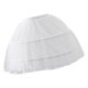 thumbnail image 5 of Enagua de mujer, tutú esponjoso, cómodo y moderno, ideal para ballet y vestidos de noche. Blanco, 5 of 7
