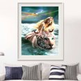thumbnail image 2 of 5D Diamond Painting Beauty Tiger Acrylic Unframed, 2 of 5