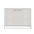 thumbnail image 5 of Boyel Living 2 Doors Sideboard Buffet Cabinet,Modern Buffet Storage Cabinet Kitchen Cupboard Console Table for Living Room,White, 5 of 5