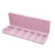 thumbnail image 4 of Caja organizadora de puntas de uñas Colco con 12 rejillas espaciales Rosado, 4 of 5