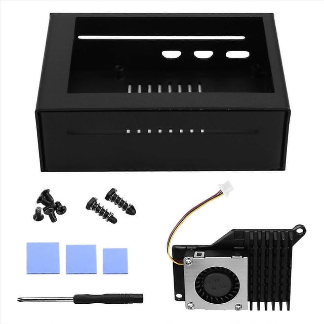 3.5 Inch Touch Screen for Raspberry Pi 5, with Metal Case