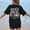 Black, variant on Graphic Tees for Women's T-Shirts and Graphic Tees Casual Short Sleeve Tops for Women Orange M