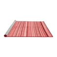 thumbnail image 2 of Ahgly Company Machine Washable Indoor Rectangle Abstract Red Modern Area Rugs, 8' x 10', 2 of 4