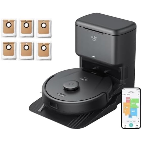 eufy L60 with Self-Empty Station Dust Bags*2