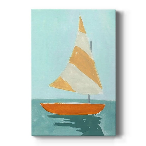 Small Sail I Premium Gallery Wrapped Canvas - Ready to Hang