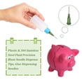 thumbnail image 4 of 80 unidades de agujas de plástico de punta roma para dispensar líquidos. Agujas de precisión para dispensar pegamento. Agujas industriales de punta roma para dispensar líquidos., 4 of 6