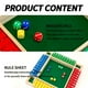 thumbnail image 5 of Juego de dados Shut The Box Nicecho para familia, tablero de madera, 5 of 7