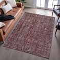 thumbnail image 6 of Addison Rugs Mayfield Premium Machine Washable Transitional Damask Pink Rectangle Rug, 10' x 14', 6 of 6
