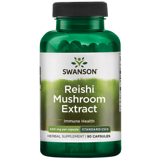 500mg Swanson  Shiitake Mushroom 60 caps  Free P&P