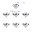 thumbnail image 3 of Miangastore 20Pcs 25mm Rhinestone Crystal Buttons with Metal Loop Round Buttons for Sewing Sofa Upholstery Button DIY Crafts Decoration, 3 of 8