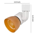 thumbnail image 5 of Luminaria Benzara LED Track de 10 W, naranja y blanco, 5 of 5