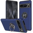 thumbnail image 1 of [PST] Google Pixel 8 Ring Case, Hybrid Magnetic Kickstand Case Cover with Invisible Ring Stand, 1 of 5