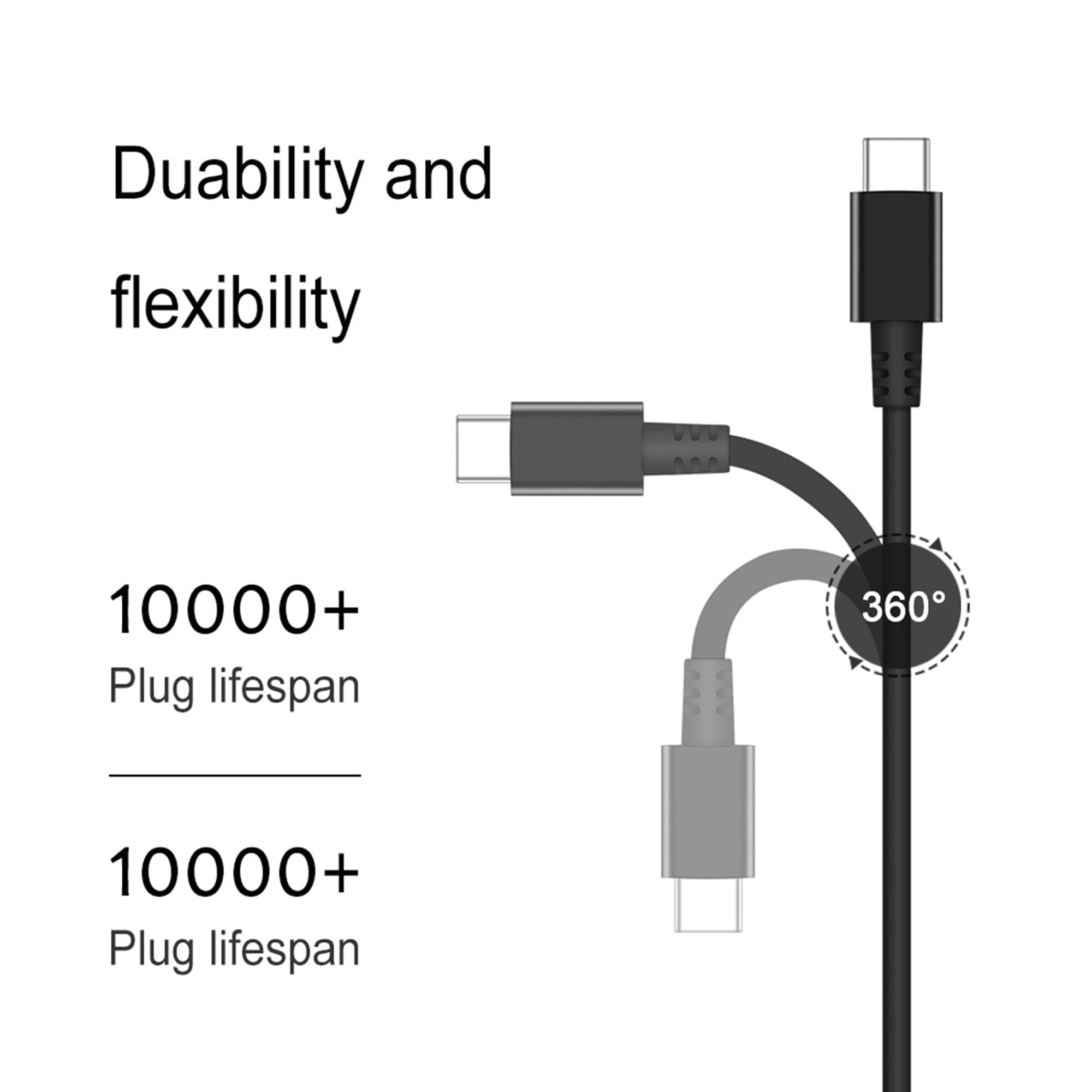 Charger for Lenovo Laptop Computer 65W 45W USB C Power Supply AC Adapter for Lenovo Chromebook,ThinkPad T480 T480s T580 T580s E480 E580 Yoga A485 T490S T590 C930 C940 13 IdeaPad 730s Laptop Charger