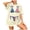 Beige, variant on Womens Oversized Summer T-Shirts Plus Size Short Sleeves 4th of July Shirts USA Shirt (Orange, XXL)