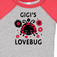 thumbnail image 4 of Inktastic Valentine's Day Gigi's Lovebug Boys or Girls Baby Bodysuit, 4 of 5