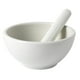 thumbnail image 3 of Mortero y maja de porcelana, recipiente para moler, utensilio de cocina para mezclar profesionalmente. L, 3 of 9
