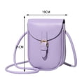thumbnail image 1 of Bolsa de mano con solapa a la moda informal de piel sintética para teléfono móvil portátil suave para viajes Sywqhk Para Estrenar, 1 of 5