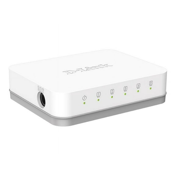 D-Link GO-SW-5GE 5-Port Unmanaged Gigabit Metal Desktop Switch