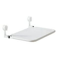 thumbnail image 3 of Tendedero de ropa plegable de malla retráctil para pared Blanco, 3 of 9