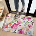 thumbnail image 2 of Pioneer Flower Floral Print Pattern Door Rugs,Washable Non Slip Door Mats Indoor,Decorative Door Mats,Entry Mat Indoor for Entrance,Bedroom,Kitchen,Bathroom,20"x32", 2 of 6