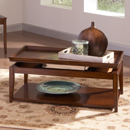 UPC 635178023614 product image for Steve Silver Clemson Rectangle Cherry Wood Lift Top Coffee Table | upcitemdb.com